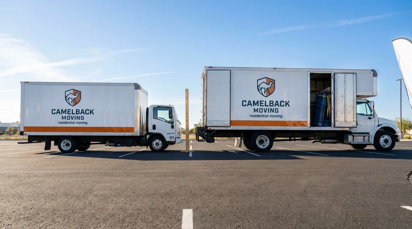 Moving truck size capacity guide in Saint Bonifacius